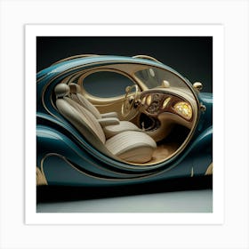 Futuristic Car 1 Art Print