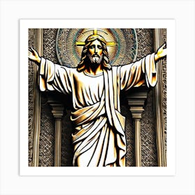 Jesus Christ 8 Art Print