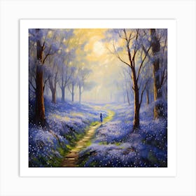 Woollen Gardens: Irises in Monet's Sanctuary Art Print