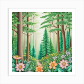 Forest Art Print