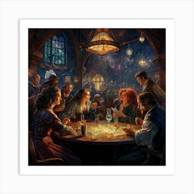 Disney'S Beauty And The Beast Art Print