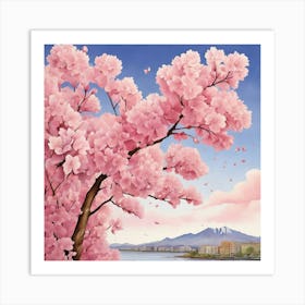 Cherry Blossoms Art Print 1 Art Print