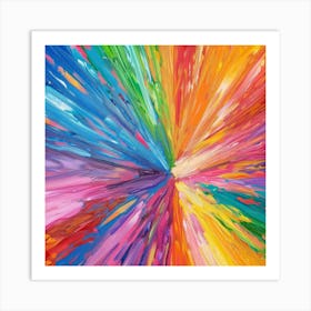 Abstract Abstract Painting 52 Art Print