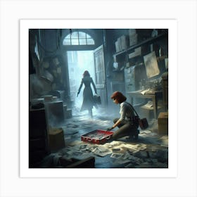 Shadow Thief Art Print