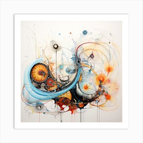 Abstract Painting 166 Art Print