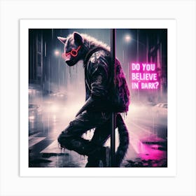 Do You Believe In Dark Art Print