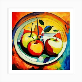 Apples In A Bowl Art Print