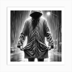 Raincoat 2 Art Print