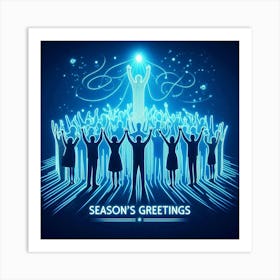 Christmas Greetings Art Print