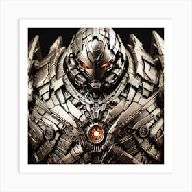 Gargantor Metal Shield Art Print