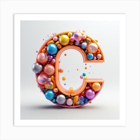 Letter C 1 Art Print