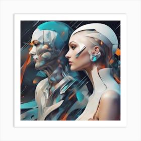 Sci-Fi Art Art Print