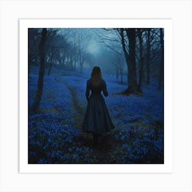 Bluebells 4 Art Print