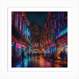 London Street Art Art Print