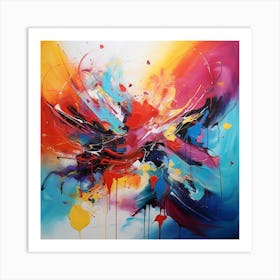 Abstract Painting 17 Art Print