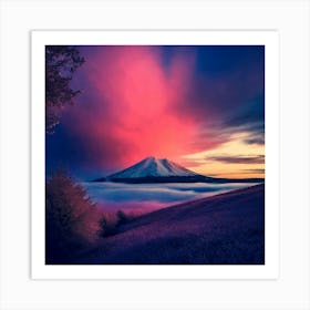 Mt Fuji 9 Art Print