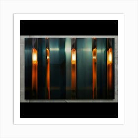 Abstract Lighting Art Print