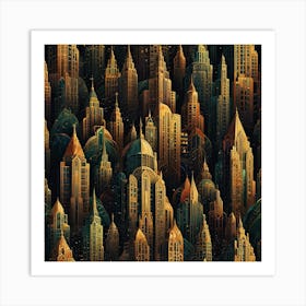 Cityscape 19 Art Print