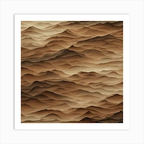 Sand Dunes 6 Art Print