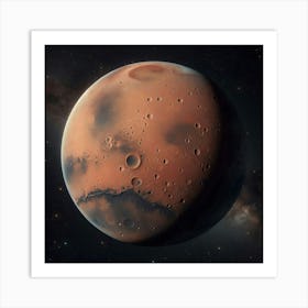 Mars for a new life Art Print