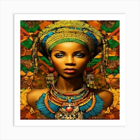 African Woman Art Print