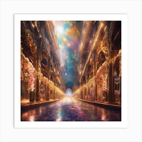 Fairytale City Art Print