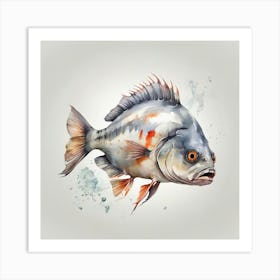 Fish of Piranha 1 Art Print