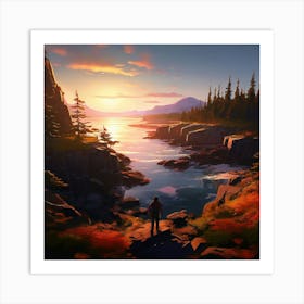 Acadia National Park Art Print