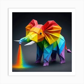 Origanmi Elephant Art Print