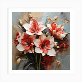 Amaryllis 2 Art Print