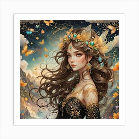 Fairy Girl Art Print