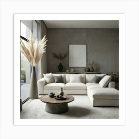 Modern Living Room 137 Art Print