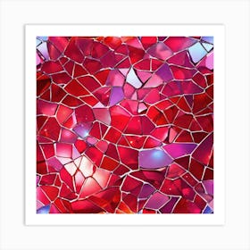 Mosaic Background 2 Art Print