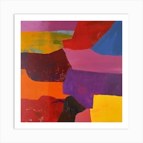 Modern Abstract Collection 52 Art Print