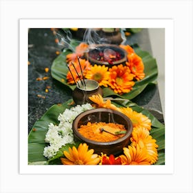 Indian Wedding Ceremony 2 Art Print