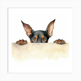 Doberman Pinscher 6 Art Print