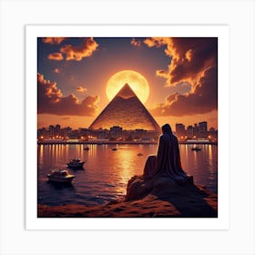 Egyptian Art Art Print