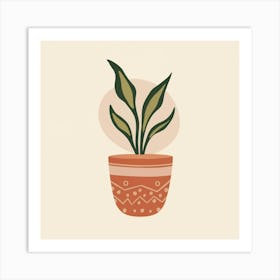 Potted Plant Art Print