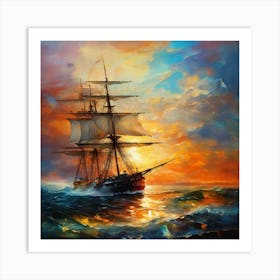 Seascape Art Print