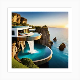 Cliff House 1 Art Print