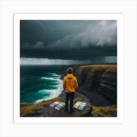 Stormy Day In Ireland Art Print