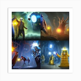 Dr Who Art Print