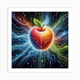 An apple 2 Art Print