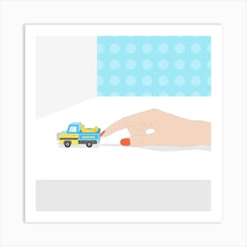 Toy Truck Art Print