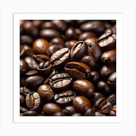 Coffee Beans 103 Art Print