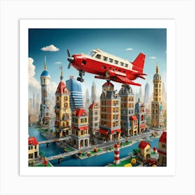 Lego City 1 Art Print