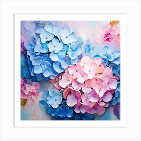 Hydrangeas 8 Art Print