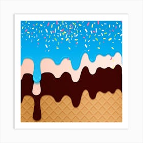 Ice Cream 30 Art Print