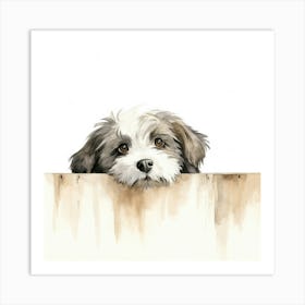 Tibetan Terrier Dog 1 Art Print