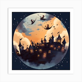 Halloween Collection By Csaba Fikker 6 Art Print